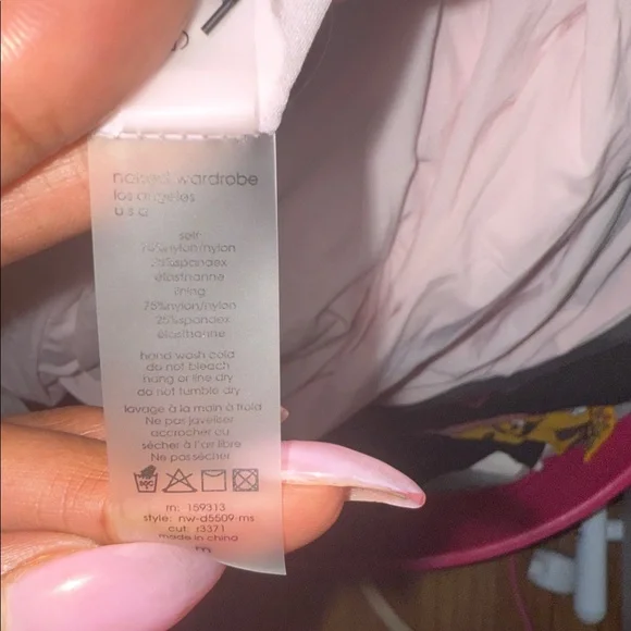 Naked Wardrobe Baby Pink Open Back Maxi Dress | NWT | Size M 💗 - Picture 4 of 7